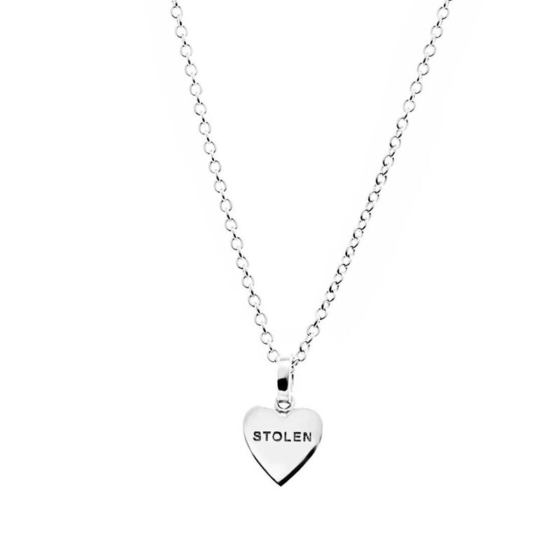 Stolen Girlfriends Stolen Heart Pendant Necklace image number 0